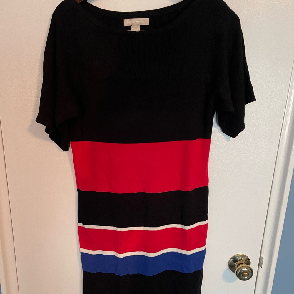 Banana Republic ribbed dress Large NWT